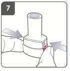 Figure G
Step 7. Pierce the capsule
