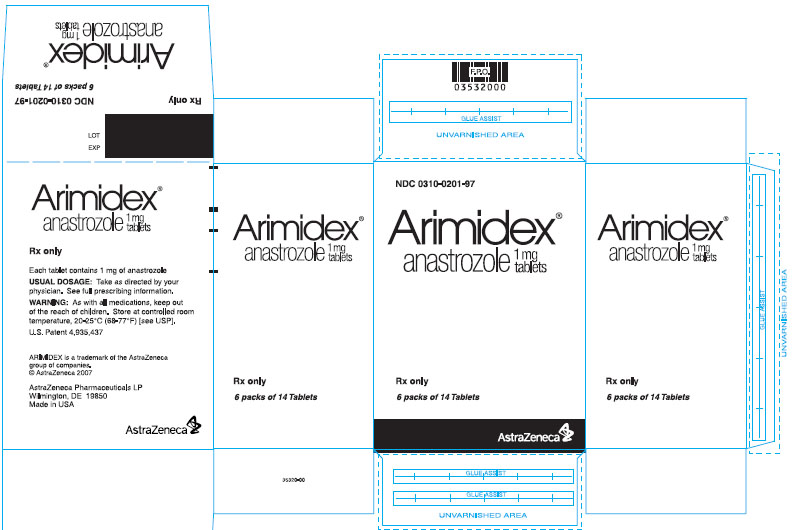 Arimdiex 1mg - 14 tablet count carton