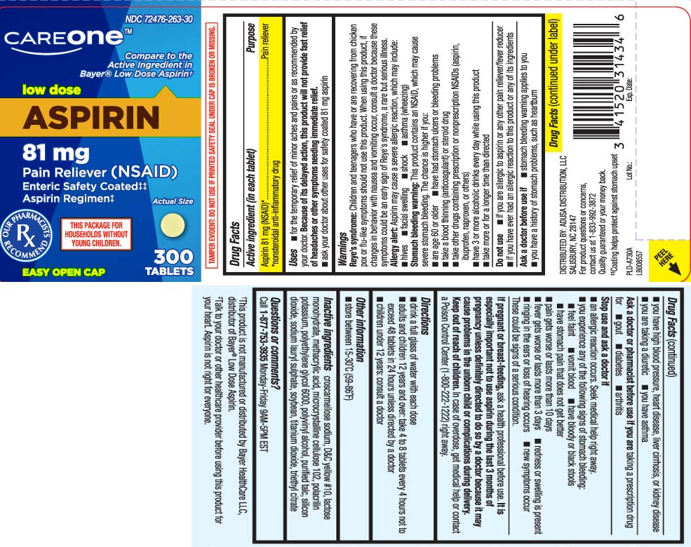 Aspirin 81 mg (NSAID)* *nonsteroidal anti-inflammatory drug