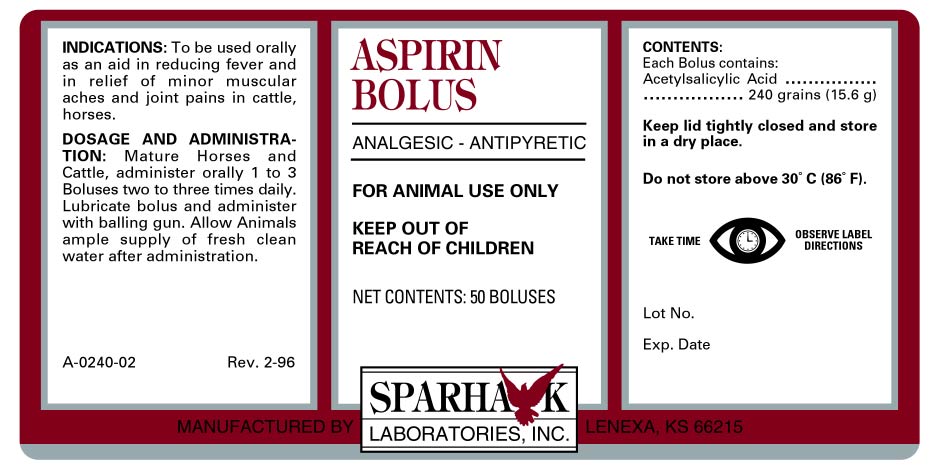 Image of aspirin bolus 240