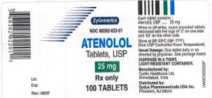 structured formula for atenolol