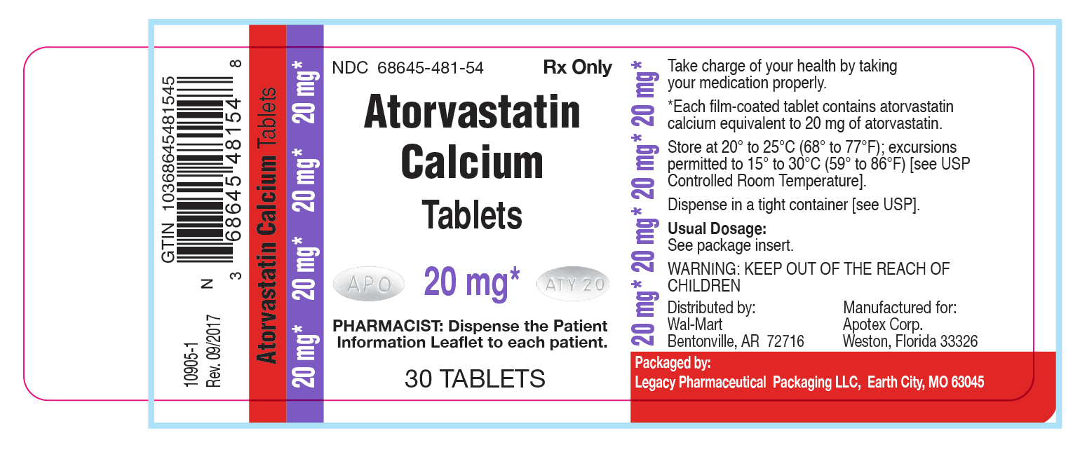 Atorvastatin Calcium Tablets 20mg