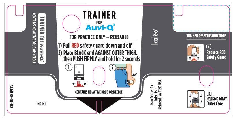 Trainer Device Label (Supplied with 0.3 mg and 0.15 mg Auto-Injectors)