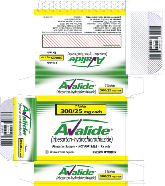 Avalide 300/25 mg Sample Carton