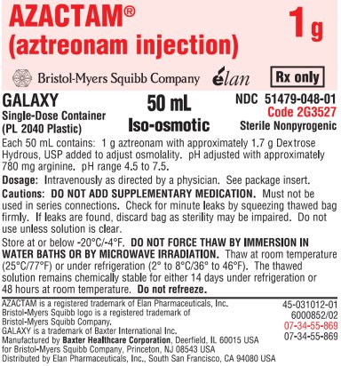 Azactam Injection 1 g Bag
