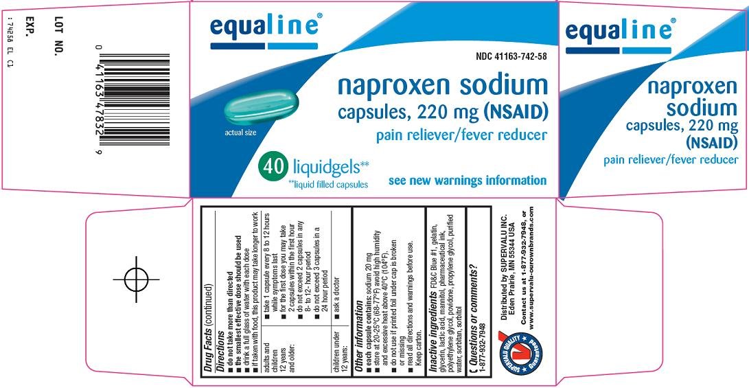 Naproxen Sodium Capsules, 220 mg (NSAID) Carton Image 1