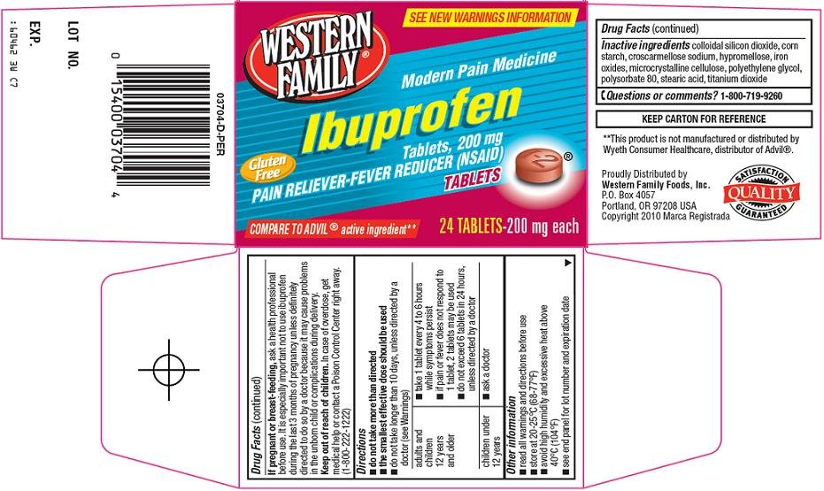 Ibuprofen Tablets, 200 mg Carton Image #1