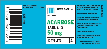 Acarbose Tablets 50 mg