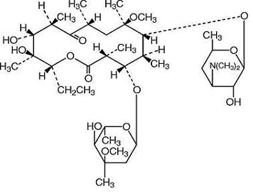 clarithromycin structural formula