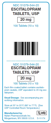 Escitalopram 20 mg Tablets