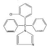Clotrimazole Chemical Structure