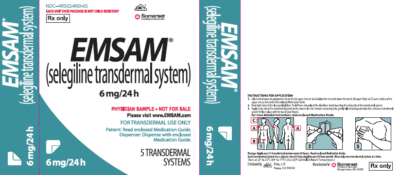 EMSAM 6 mg/24 h sample carton