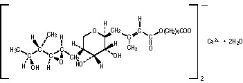 mupirocin calcium chemical structure