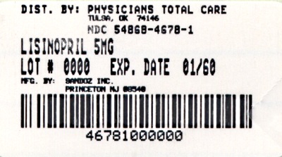 image of barcode label for 5 mg