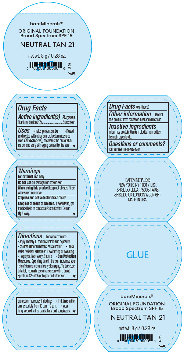 PRINCIPAL DISPLAY PANEL - 2 g Jar Label - Neutral Tan