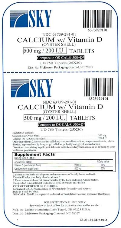 Calcium UD750 Label