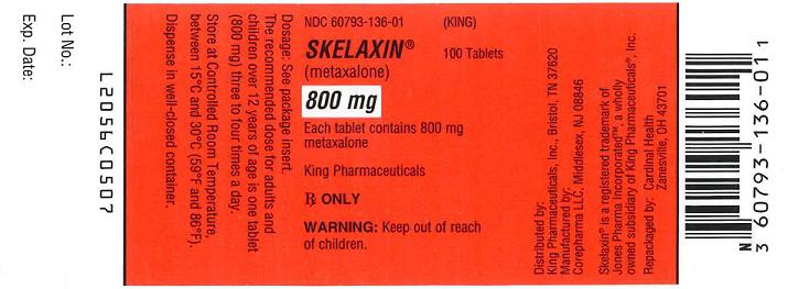 Skelaxin Label