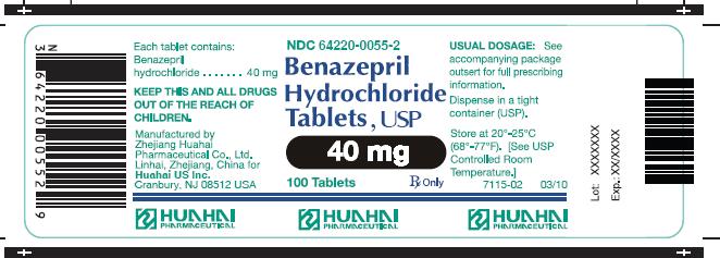 Benazepril hydrochloride tablets