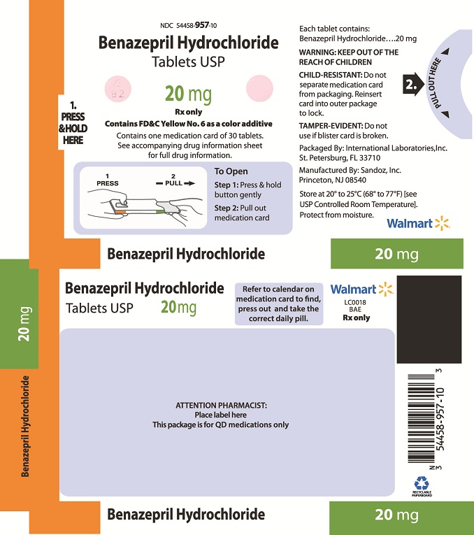 Benazepril HCl Tablets USP 20mg Carton