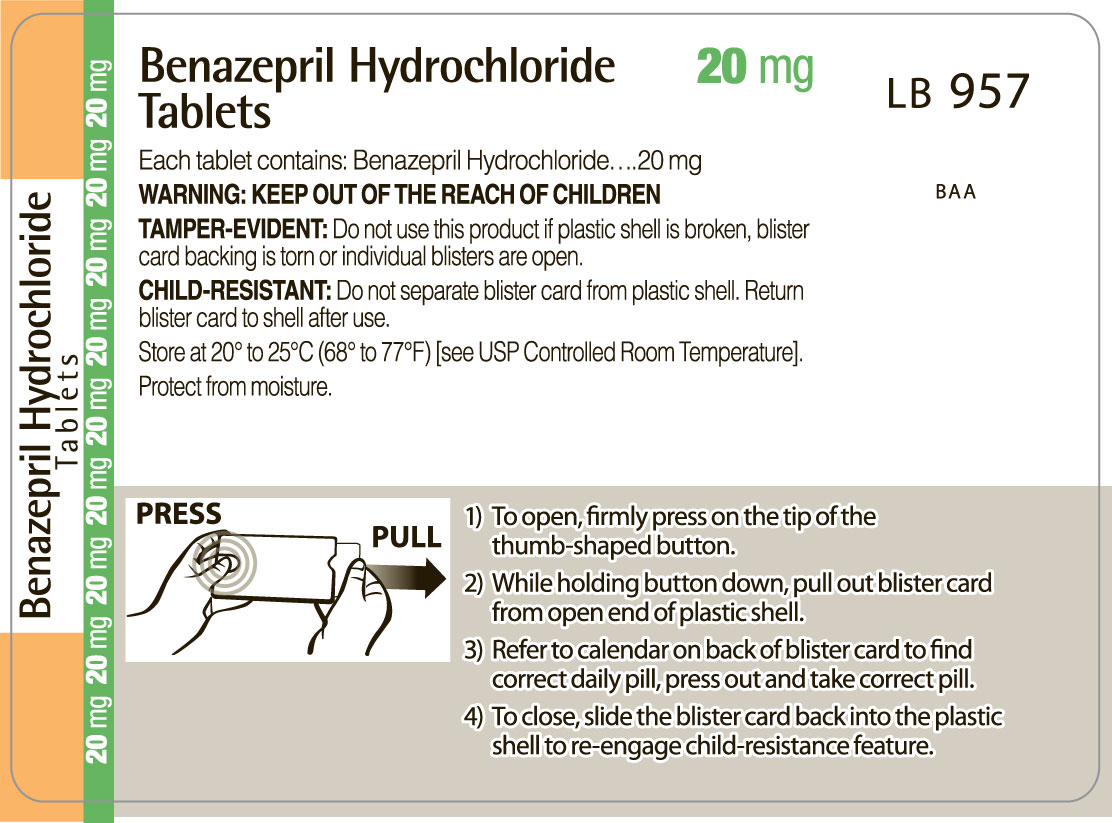Benazepril Hydrochloride 40mg