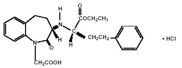 Benazepril Hydrochloride Structure