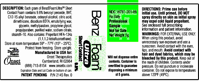 BenzEFoamUltra 5 Grams Can Label