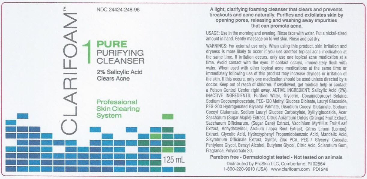 PURE PURIFYING CLEANSER Label