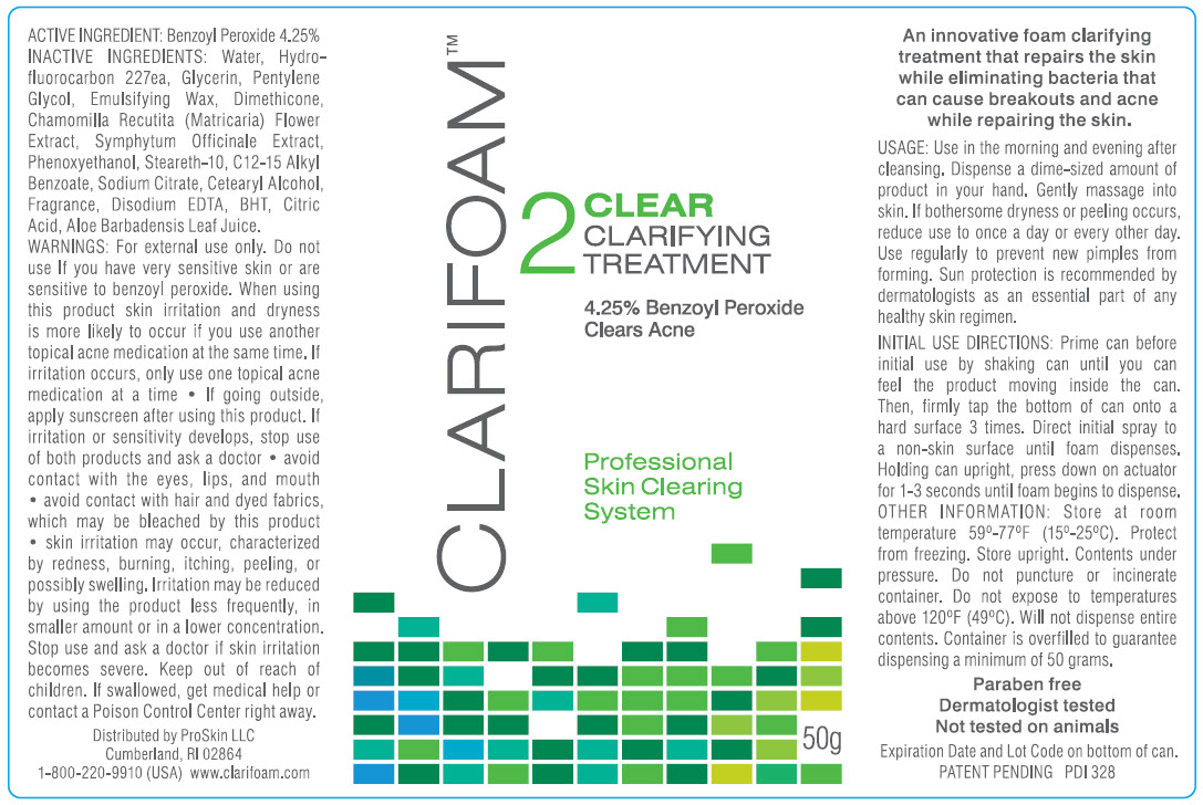 CLEAR CLARIFYING TREATMENT Label