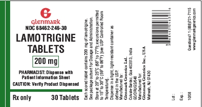 Lamotrigine Tablets 200mg Label