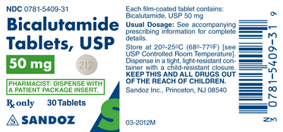 Bicalutamide 50 mg Label