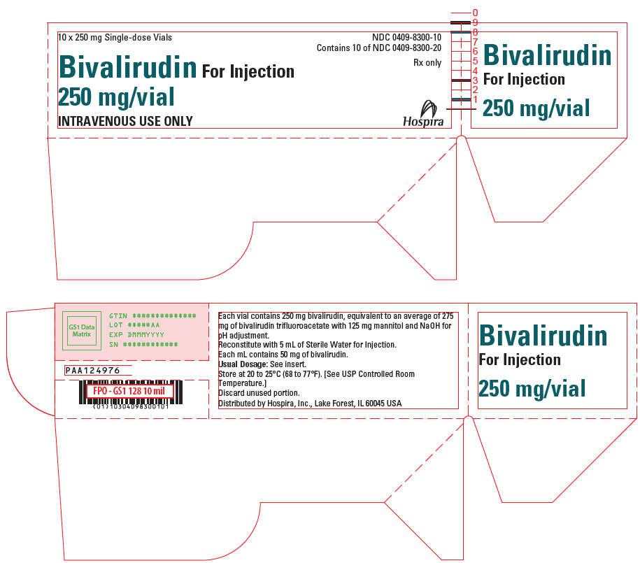 PRINCIPAL DISPLAY PANEL - 250 mg Vial Tray