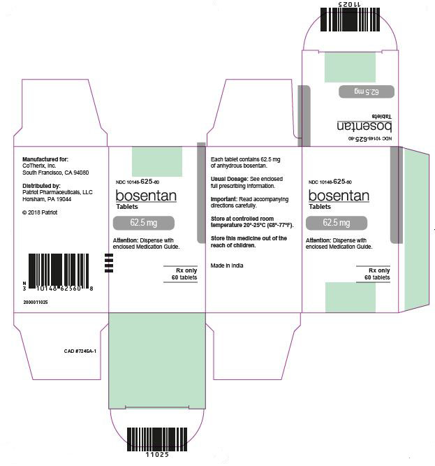 PRINCIPAL DISPLAY PANEL - 62.5 mg Tablet Bottle Carton