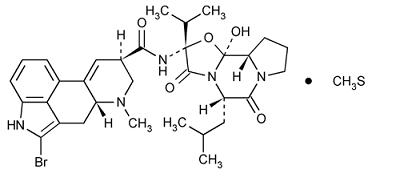 structured formula for bromocriptine