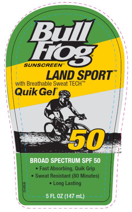 PRINCIPAL DISPLAY PANEL
Bull 
Frog
Sunscreen
Land Sport
Quick Gel
SPF 50
