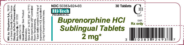 PRINCIPAL DISPLAY PANEL - 2 mg Bottle Label