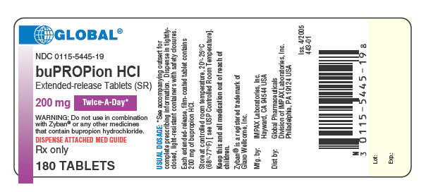 PRINCIPAL DISPLAY PANEL - 200 mg - 180 tablet bottle