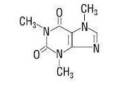 The following structural formula for Caffeine (1,3,7-trimethylxanthine) is a central nervous system stimulant. 