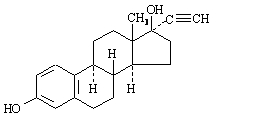 ethinyl estradiol structural fomula