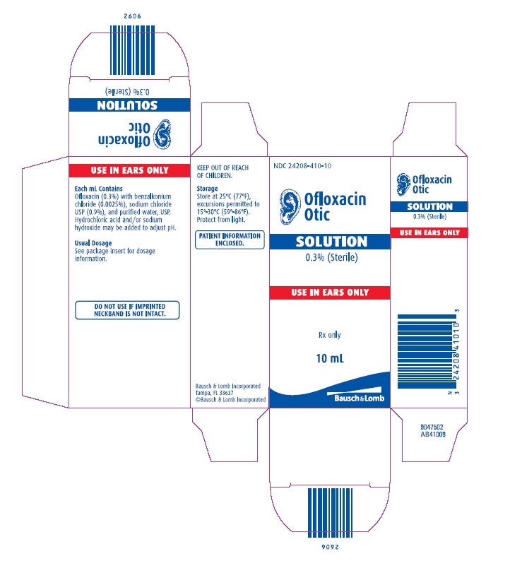 Ofloxacin Otic Solution 0.3% (Sterile) (Carton 10 mL)