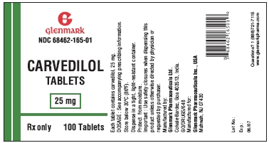 Carvedilol Label, 25 mg