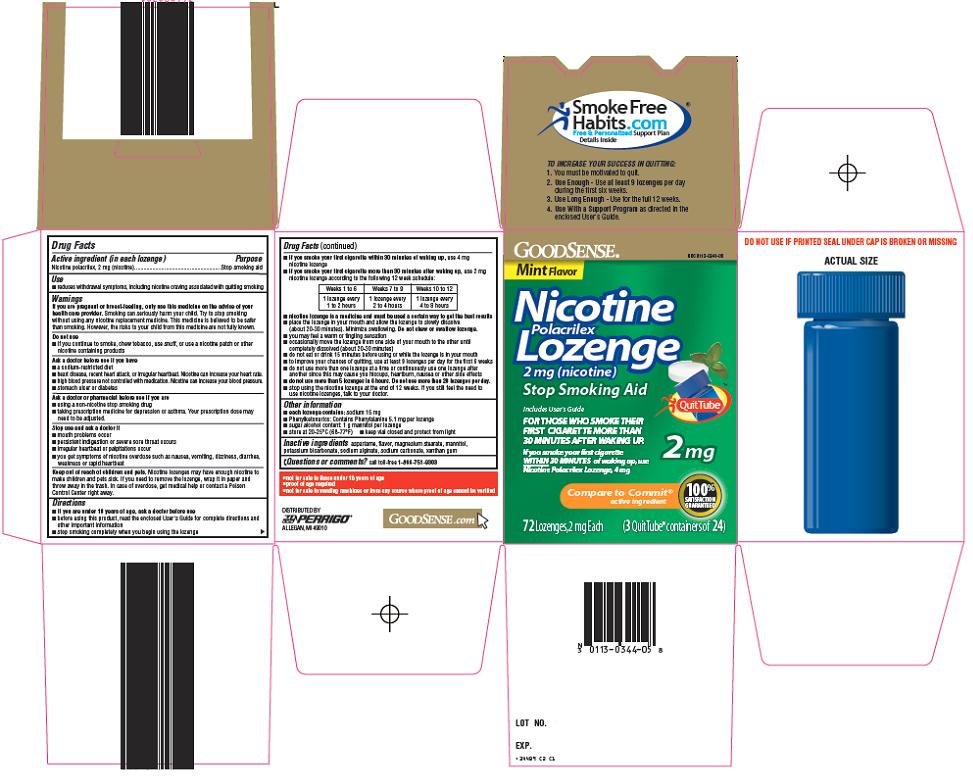 Nicotine Lozenge Carton