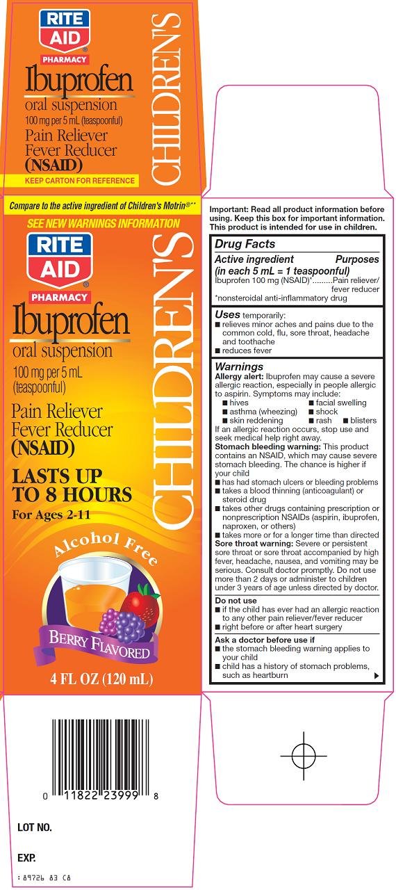 Children's Ibuprofen Oral Suspension Carton Image 1 