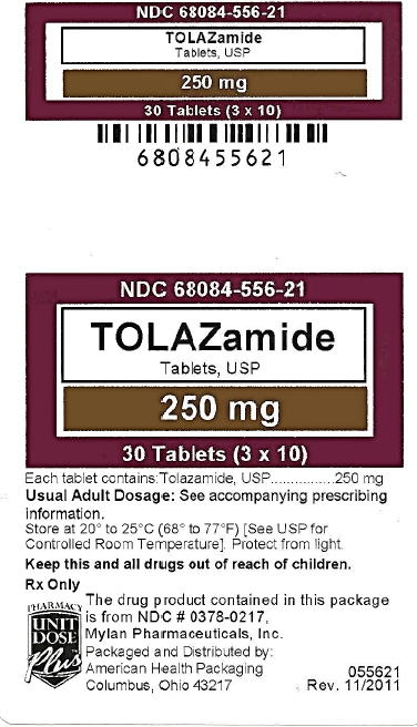 Tolazamide 250 mg Tablets, USP (3x10)
