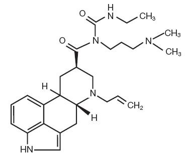 Cabergoline-Structural-Formula