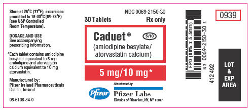 PRINCIPAL DISPLAY PANEL - 5 mg/10 mg Label
