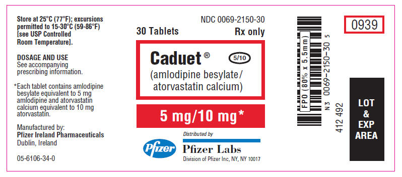 PRINCIPAL DISPLAY PANEL - 5 mg/10 mg Tablet Bottle Label