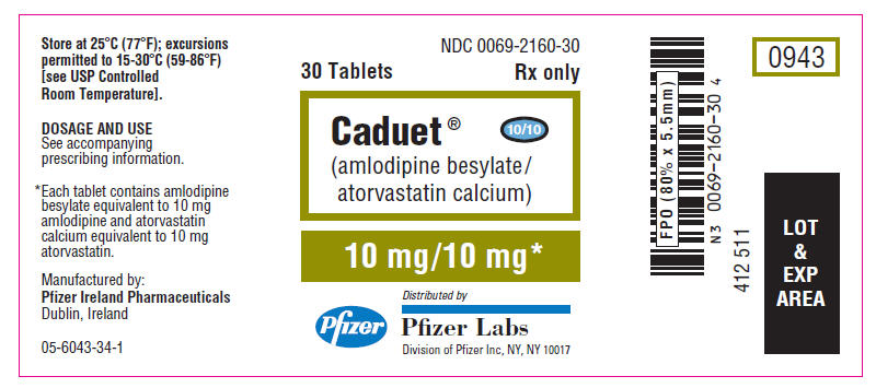 PRINCIPAL DISPLAY PANEL - 10 mg/10 mg Tablet Bottle Label