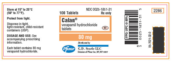 PRINCIPAL DISPLAY PANEL - 80 mg Label