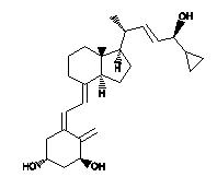 calcipotriene chemical structure