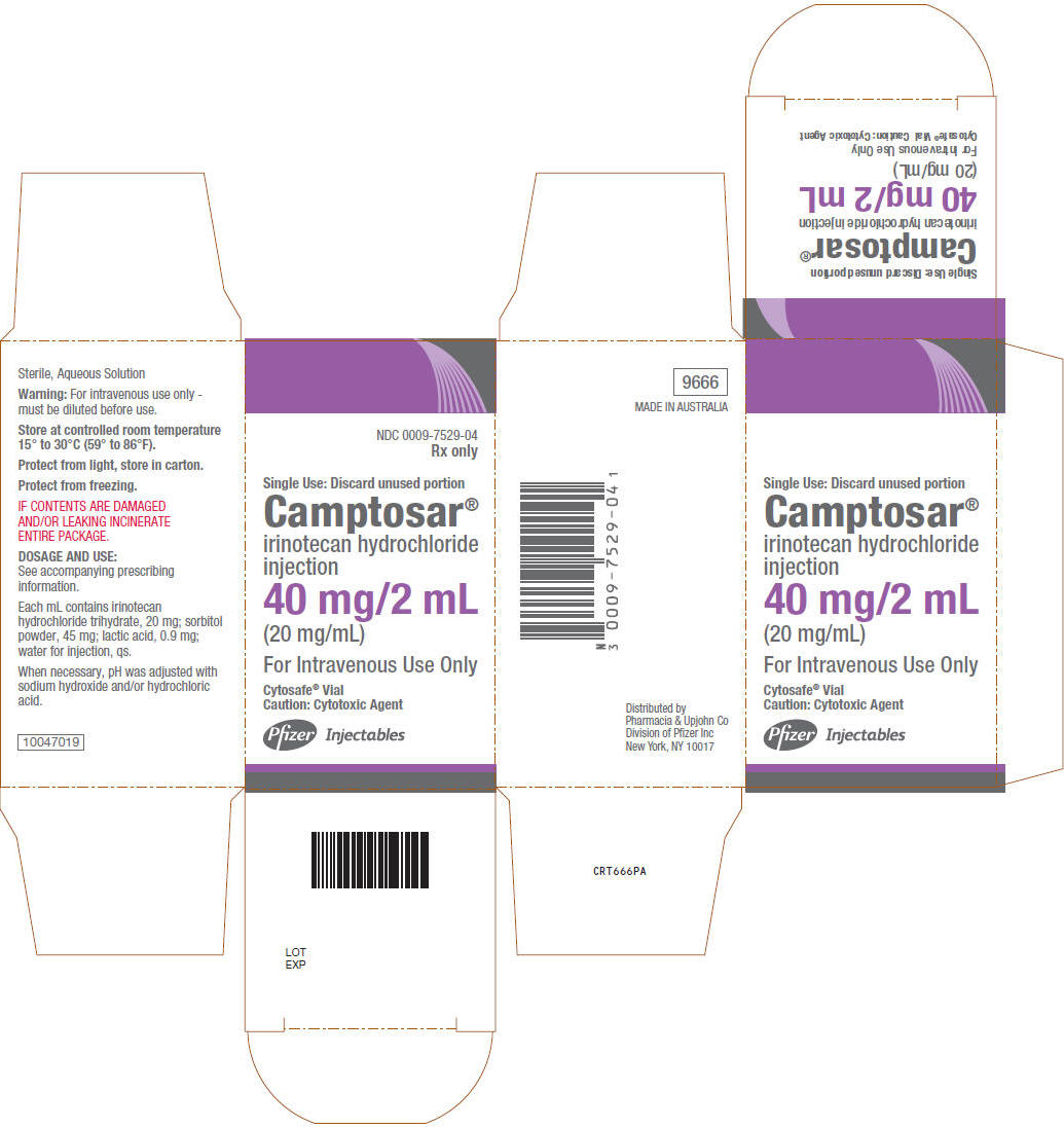 PRINCIPAL DISPLAY PANEL - 40 mg/2 mL Vial Carton
